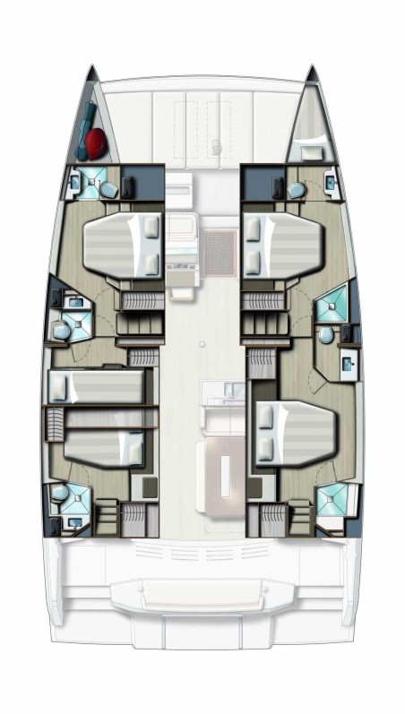 Catana Group Bali 4.8 - 5 + 2 cab Oksy