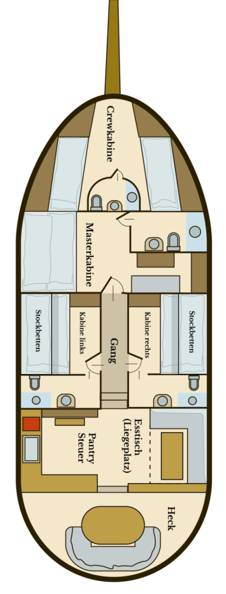 Custom Made Larus - 3 + 1 cab. Larus