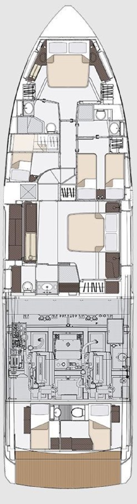 Azimut / Benetti Yachts Azimut 68 - 4 + 1 cab. Pangea