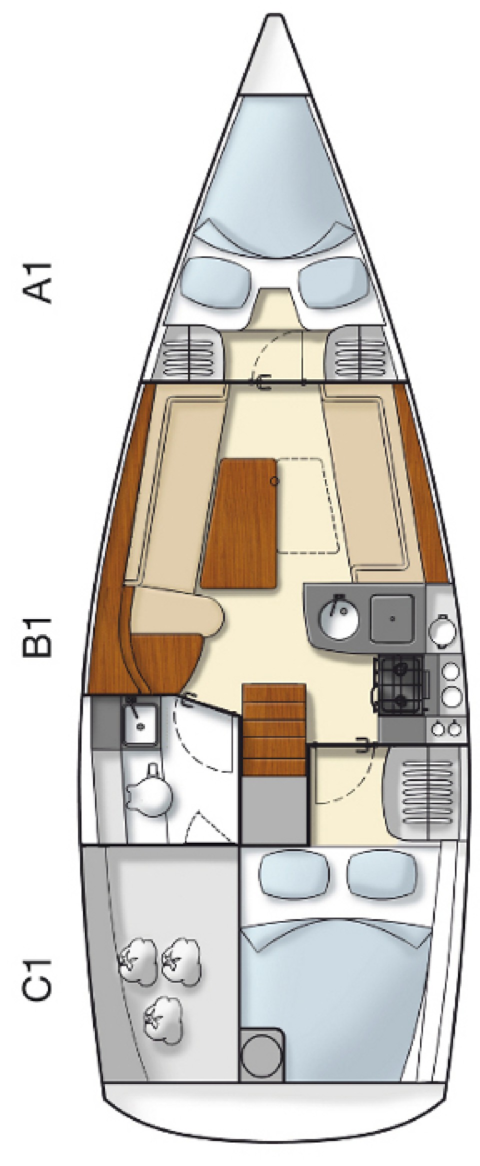 Hanse 325 | Yacht Charter Greece | Travelboat