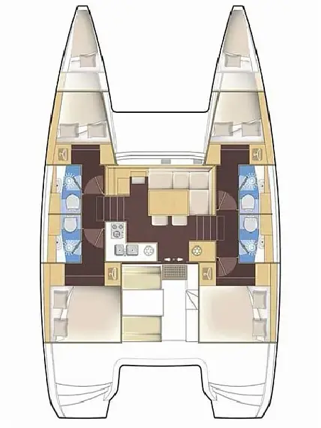 Lagoon-Bénéteau Lagoon 40 - 4 + 2 cab Andromeda