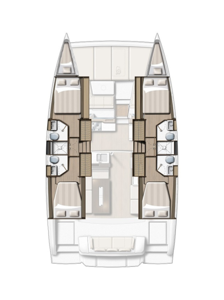 Catana Group Bali 4.2 - 4 + 2 cab. Persona Grata