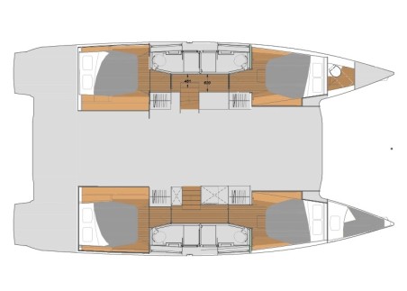 Fountaine Pajot Fountaine Pajot Elba 45 - 5 cab. La Grange