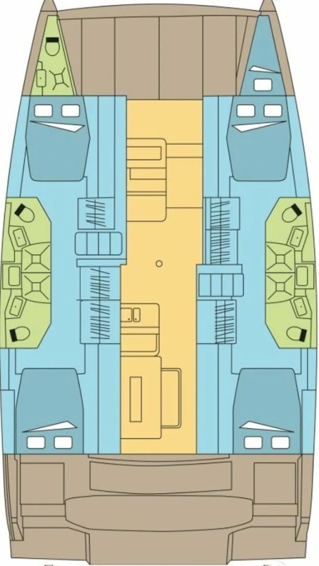 Catana Group Bali 4.6 - 4 + 1 cab. La Brise