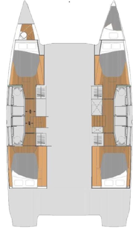 Fountaine Pajot Fountaine Pajot Elba 45 - 4 cab. Lalom