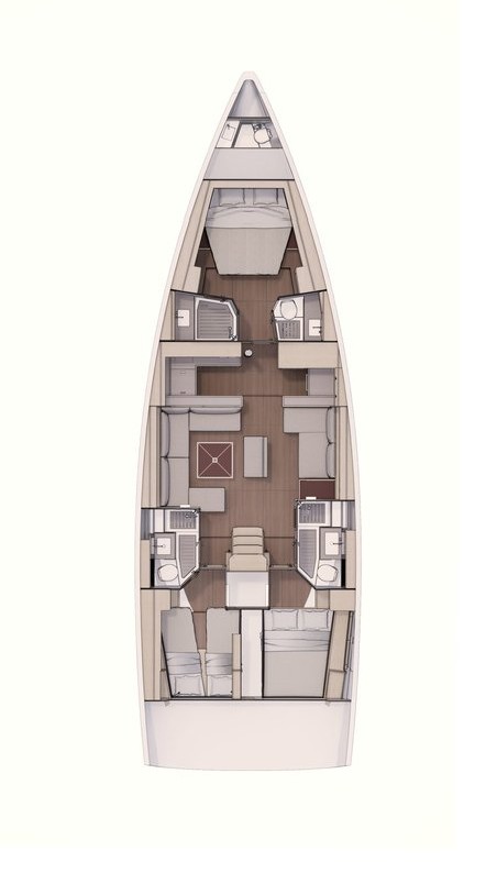 Dufour Yachts Dufour 530 - 3 + 1 cab. Venus