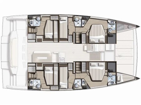Catana Group Bali 4.8 - 6 cab. Sea Pearl