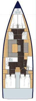 Bavaria Yachtbau Bavaria C45 - 5 cab. Blue Diamond