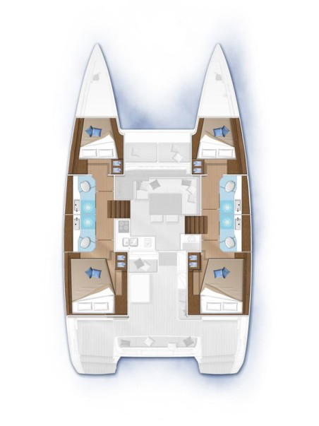 Lagoon-Bénéteau Lagoon 42 - 4 + 2 cab. Tethys