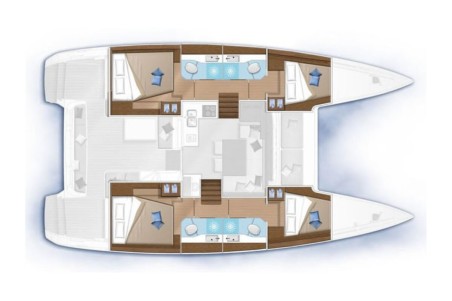 Lagoon-Bénéteau Lagoon 40 - 4 + 2 cab Liquid Spirit