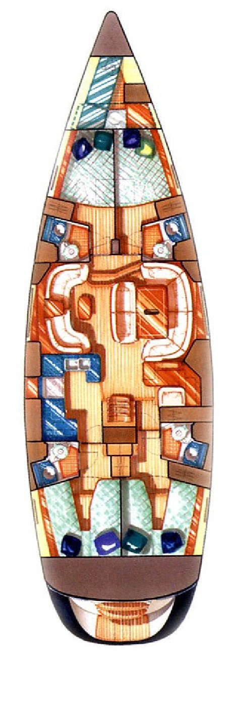 Jeanneau Sun Odyssey 54 DS - 4 + 1 cab. Vika