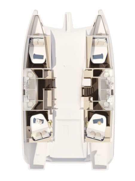 Fountaine Pajot Fountaine Pajot FP 44 Quatuor - 4 + 2 cab. Sofija