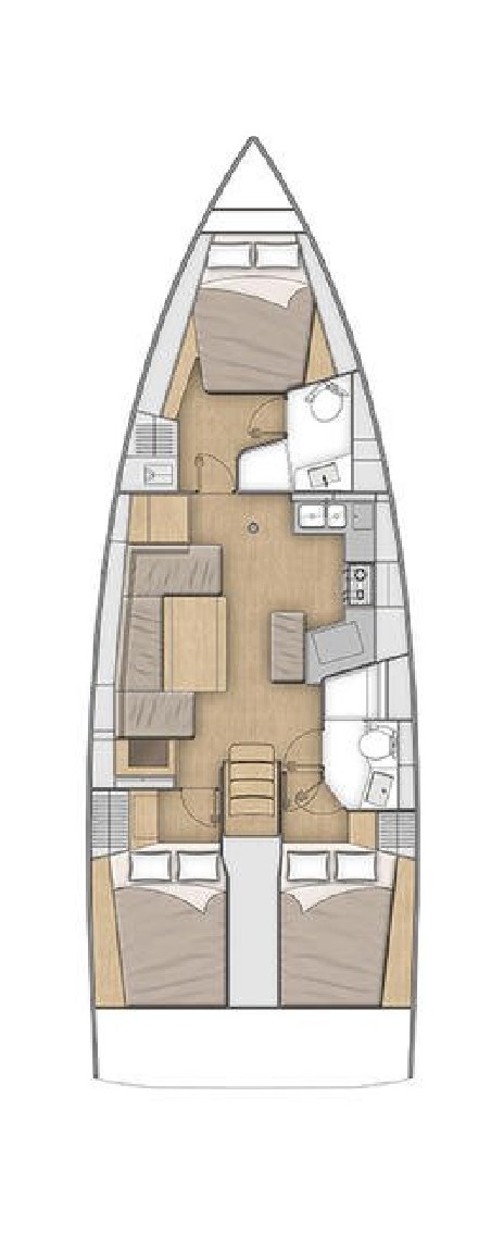 Bénéteau Oceanis 40.1 - 3 cab. Christine