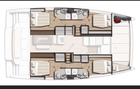 Catana Group Bali 4.6 - 4 + 1 cab. Solo Star