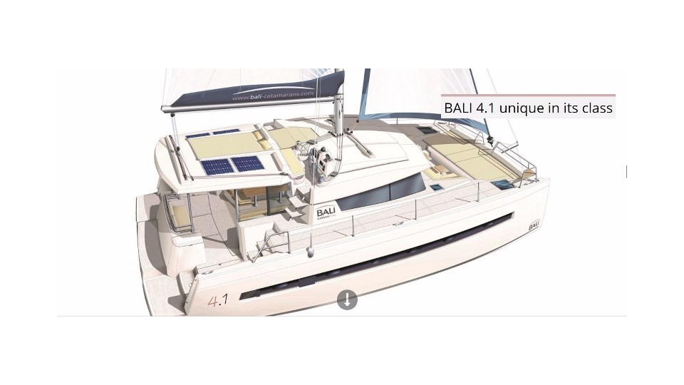 Catana Group Bali 4.1 - 4 + 2 cab. JACANA