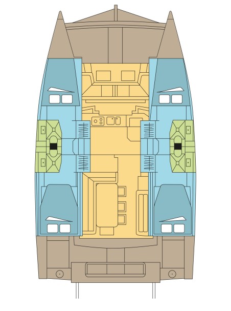 Catana Group Bali 4.1 - 4 cab. NAMASTE_DB