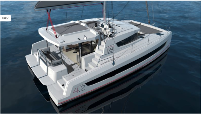 Catana Group Bali 4.2 - 4 + 1 cab. CATERINA MARIE