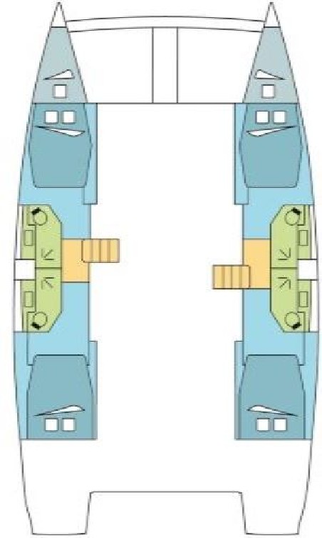 Catana Group Bali 4.5 - 4 + 2 cab. IRIME