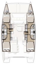 Bali 4.5 - 4 + 2 cab. | Czarter jachtu Polinezja Francuska | Travelboat - 2
