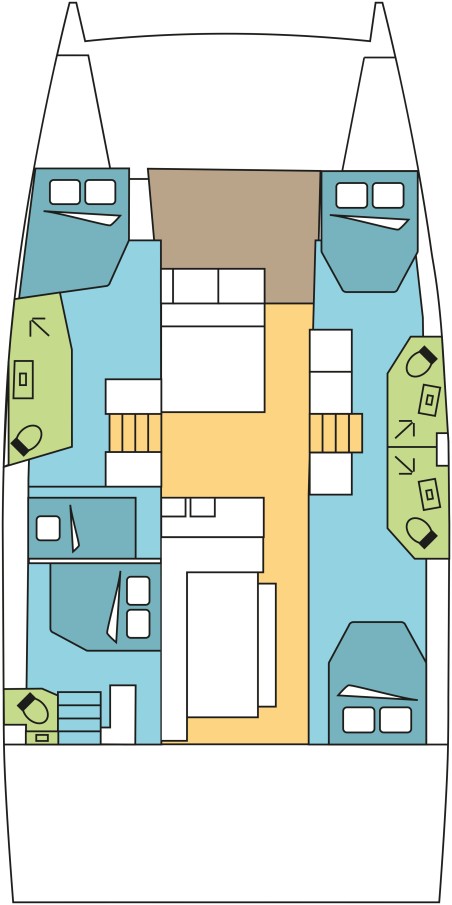 Catana Group Bali 4.6 - 5 cab. Outsider