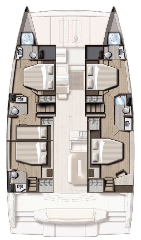 Catana Group Bali 4.8 - 5 + 2 cab AD MAIORA