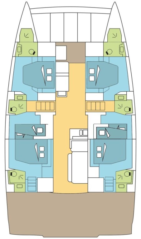 Catana Group Bali 4.8 - 6 cab. SPIREE