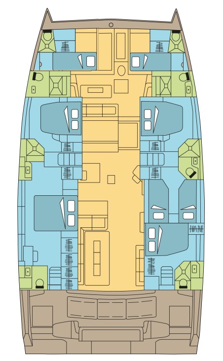 Catana Group Bali 5.4 - 5 + 2 cab Q-LOVE
