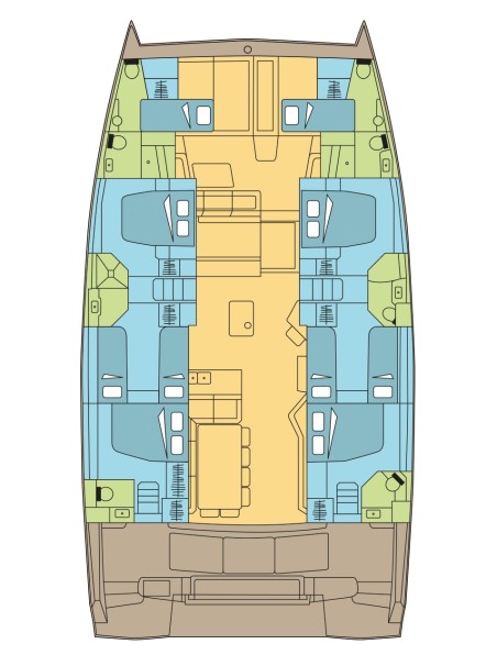 Catana Group Bali 5.4 - 6 + 2 cab. DREAM MANGAREVA