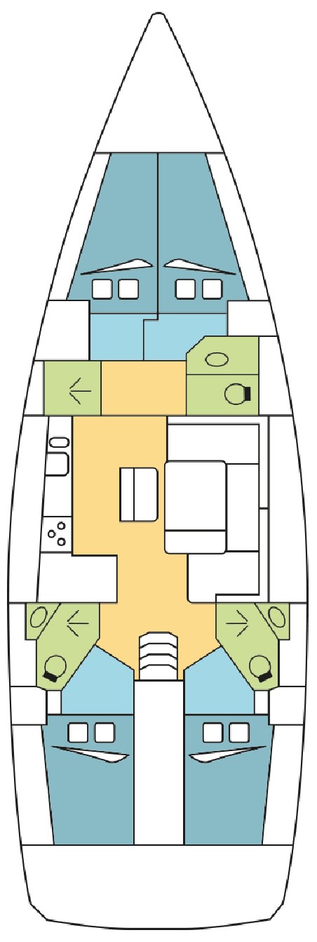 Bavaria Yachtbau Bavaria Cruiser 46 - 4 cab. GERSHWIN