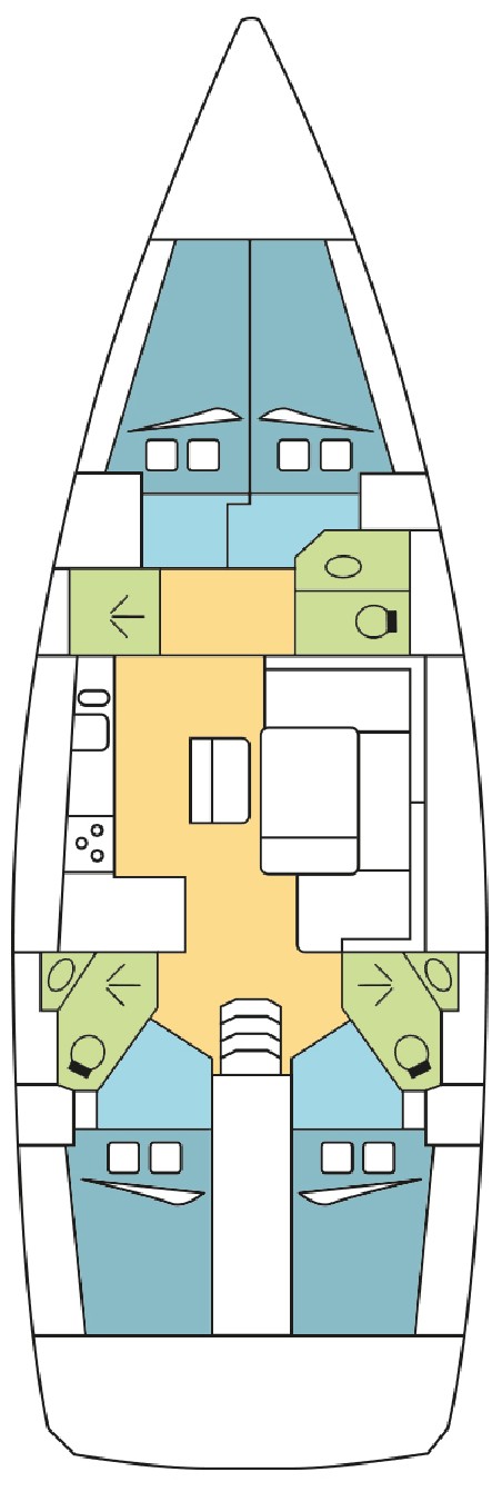 Bavaria Yachtbau Bavaria Cruiser 46 - 4 cab. LUPI