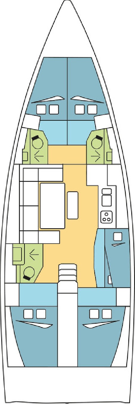 Dufour Yachts Dufour 460 GL - 5 cab. PICABIA