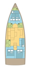 Dufour Yachts Dufour 470 - 5 + 1 cab. CURIE - 2