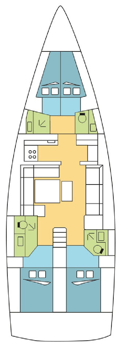 Dufour Yachts Dufour 512 GL - 4 cab. PUCCINI