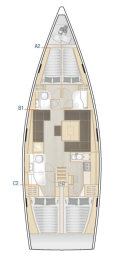 Hanse Yachts Hanse 458 Meryl - 2