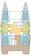 Fountaine Pajot Fountaine Pajot Astrea 42 - 4 + 2 cab. BELLA BARCA