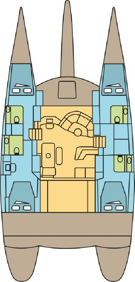 Fountaine Pajot Fountaine Pajot Eleuthera 60 - 4 cab. MATA FENUA