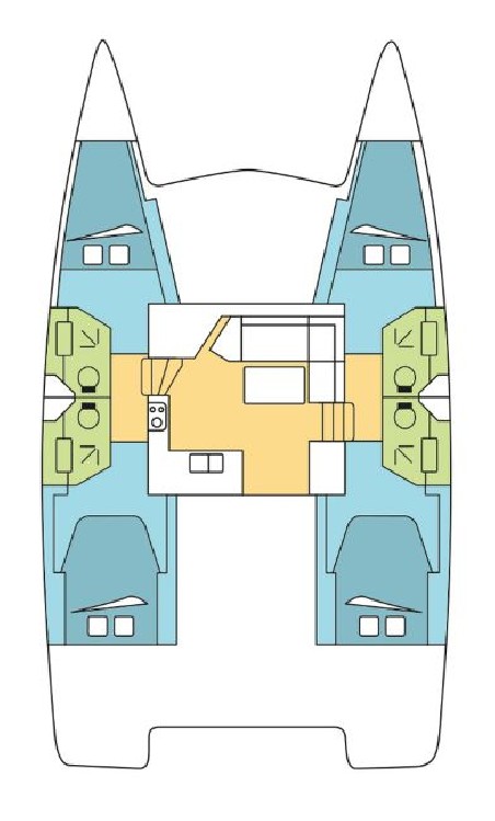Fountaine Pajot Fountaine Pajot Lucia 40 - 4 cab. HYLIA
