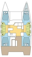 Lagoon 42 | Czarter jachtu Chorwacja | Travelboat - 2