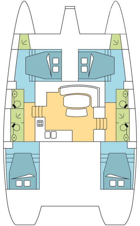 Lagoon-Bénéteau Lagoon 421 TRAVIATA 1