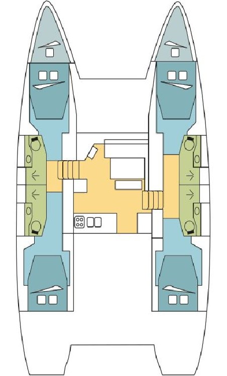 Lagoon-Bénéteau Lagoon 46 - 4 + 2 cab. BOATYLICIOUS