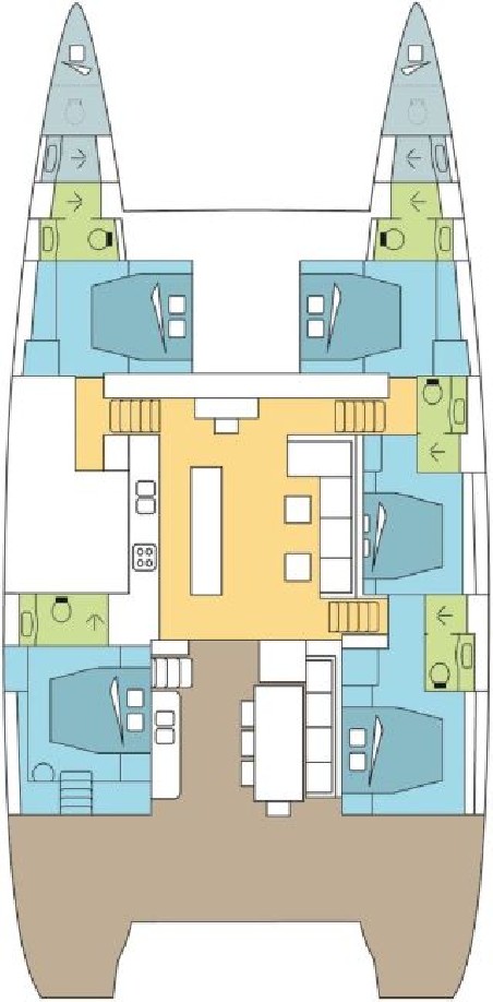 Lagoon 620 | Yacht Charter Bahamas | Travelboat