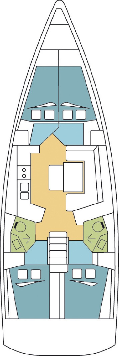 Bénéteau Oceanis 45 - 4 cab. STRAUSS