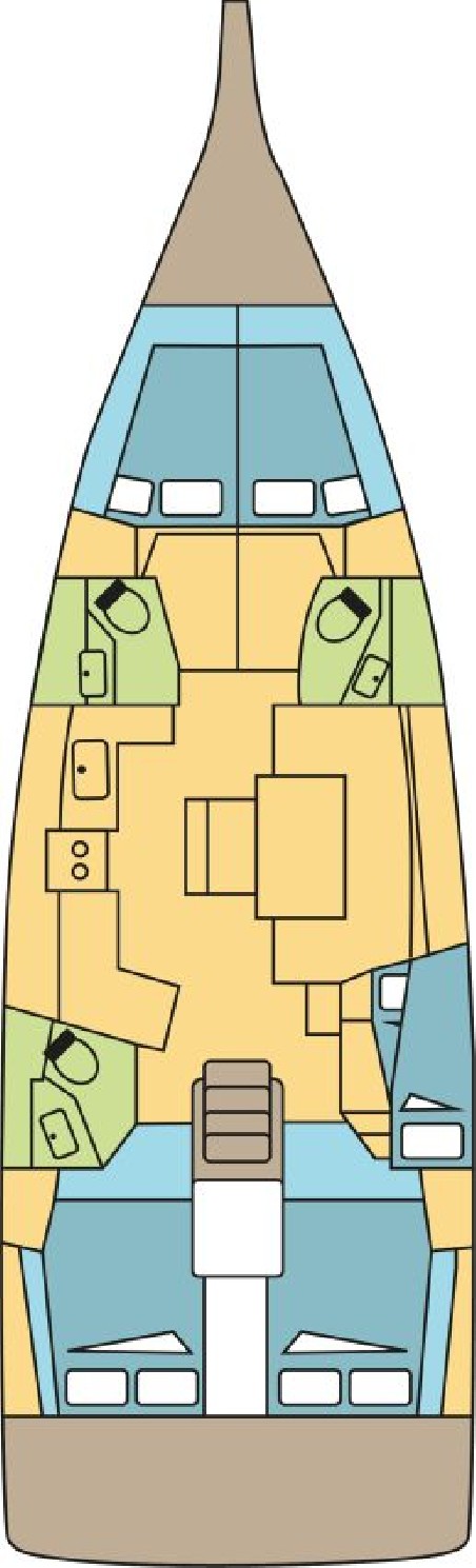 Oceanis 46.1 | Czarter jachtu Grecja | Travelboat