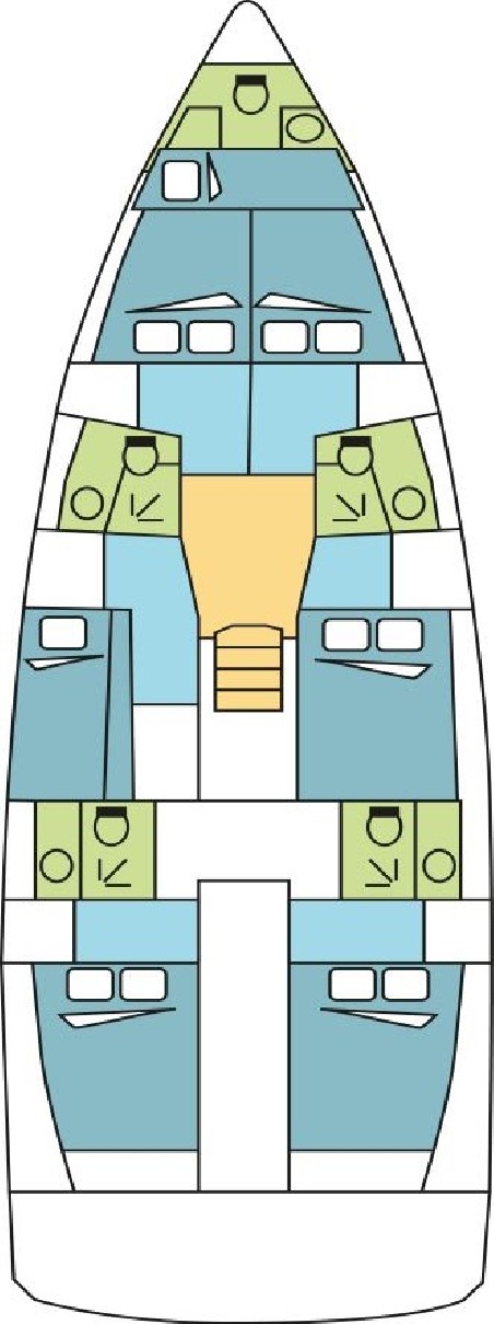 Jeanneau Sun Loft 47 - 6 + 1 cab. FRAGON