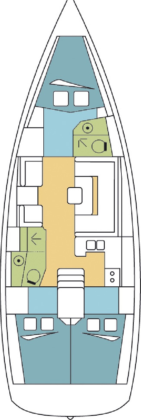 Jeanneau Sun Odyssey 419 - 3 cab. OFFENBACH