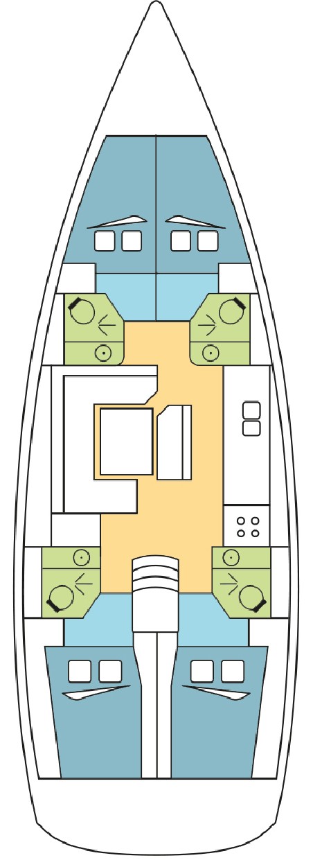 Jeanneau Sun Odyssey 479 - 4 cab. THASOS