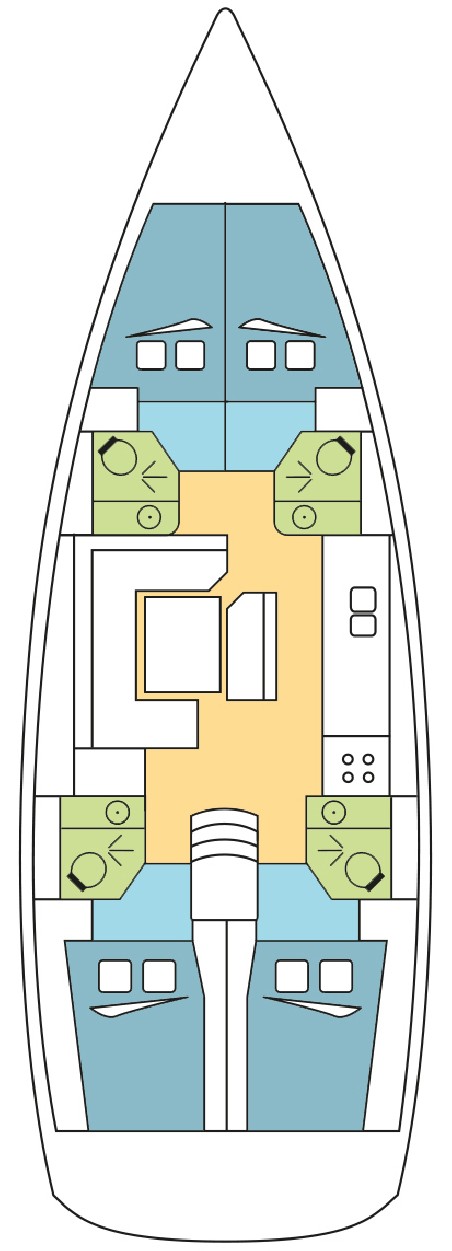 Jeanneau Sun Odyssey 479 - 4 cab. YILDUN