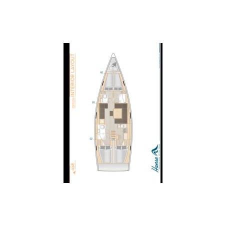 Hanse Yachts Hanse 458 Xristina