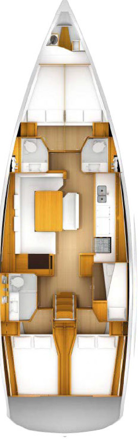 Jeanneau Sun Odyssey 519 - 5 + 1 cab. Aethra