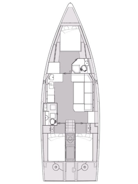 Elan Marine Elan Impression 45 - 3 cab. Ollie